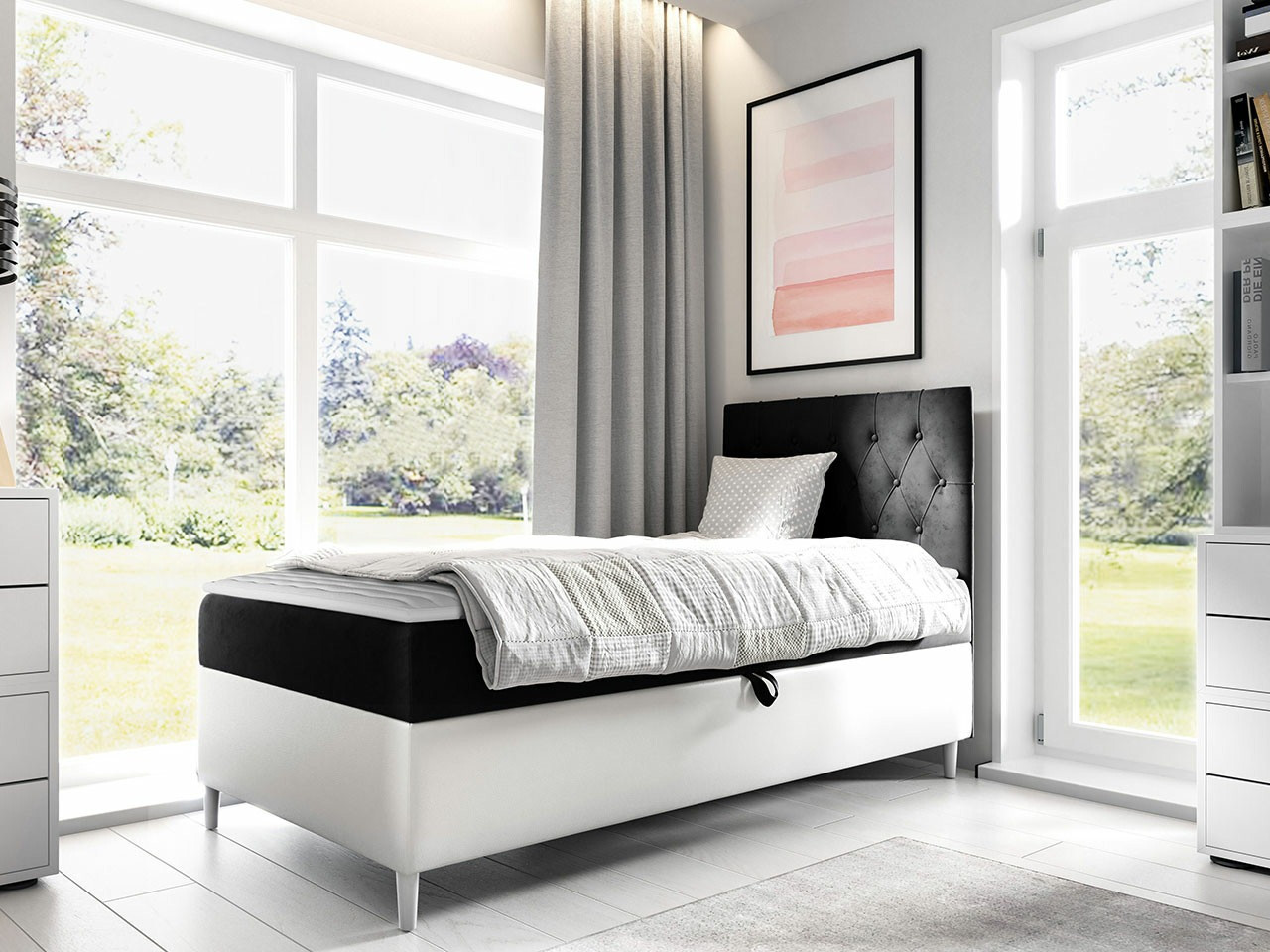 Pat boxspring Lucus VII (Soft 017 + Fresh 17)