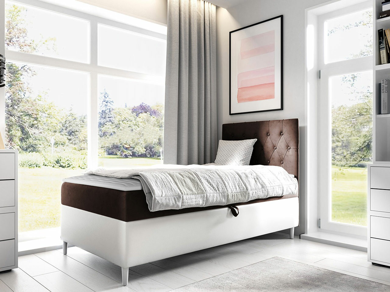 Pat boxspring Lucus VII (Soft 017 + Fresh 4)