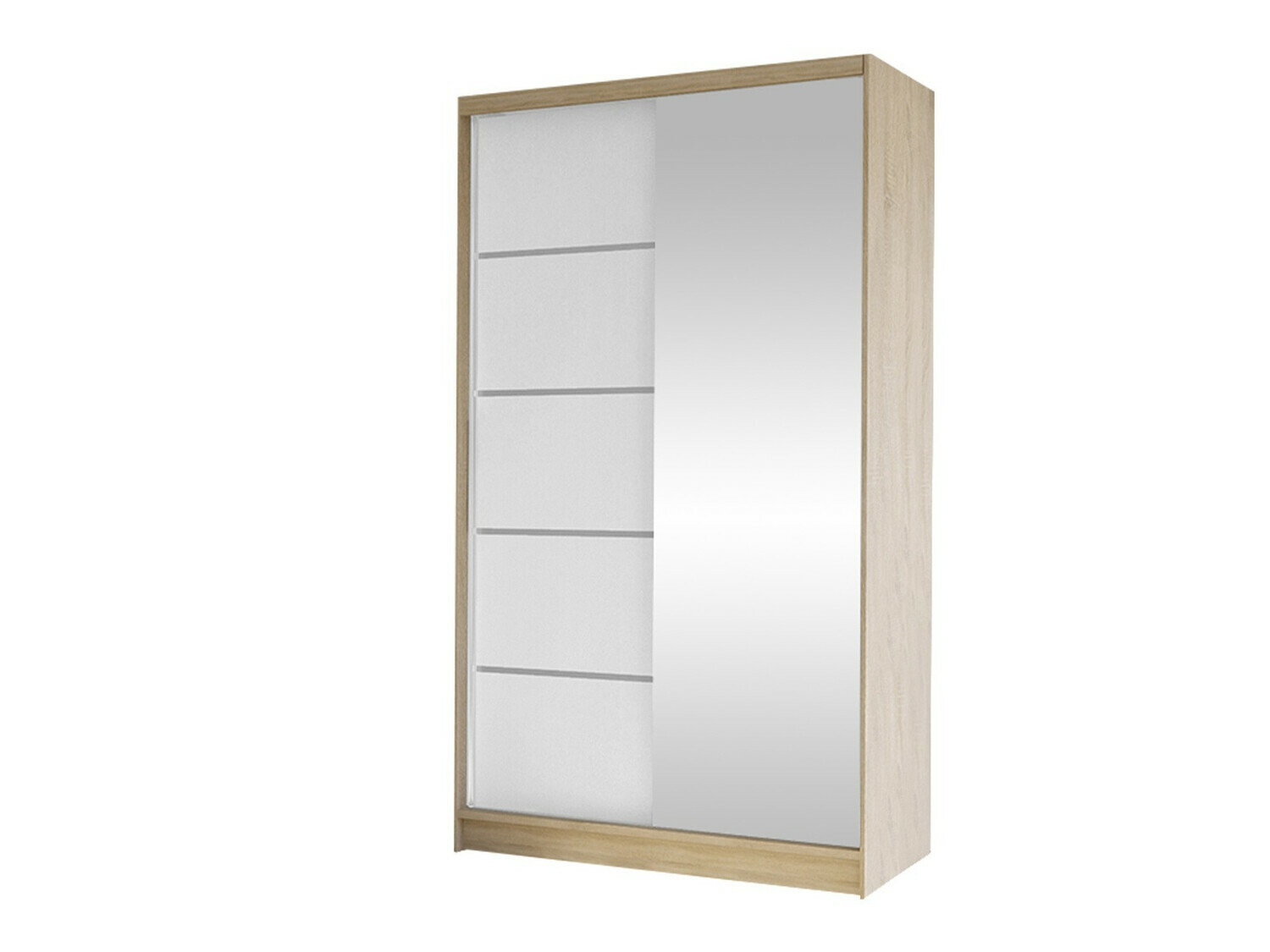 Dulap Closico Fractor III (Stejar Sonoma + Alb)