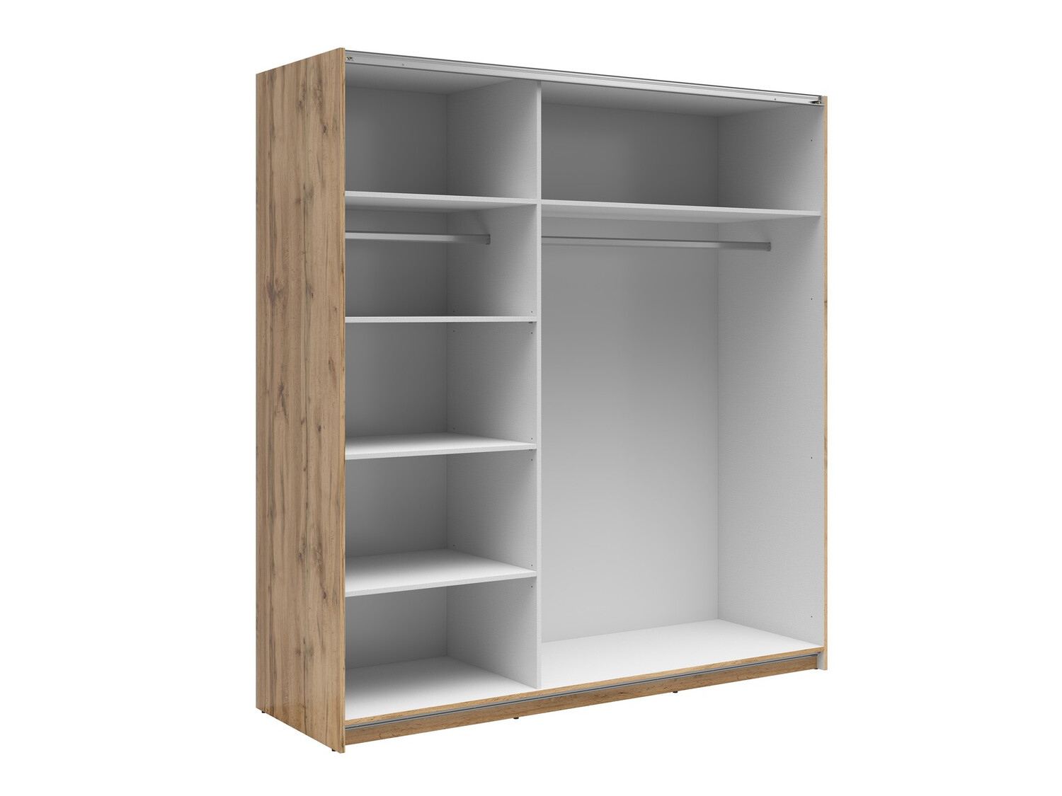 Dulap Livevaro 109 (Stejar Wotan + Alb)