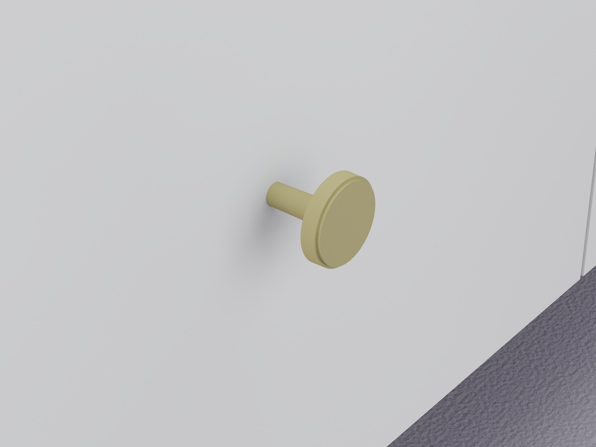 Măsuță de cafea Etliva 103 (Alb + Auriu)