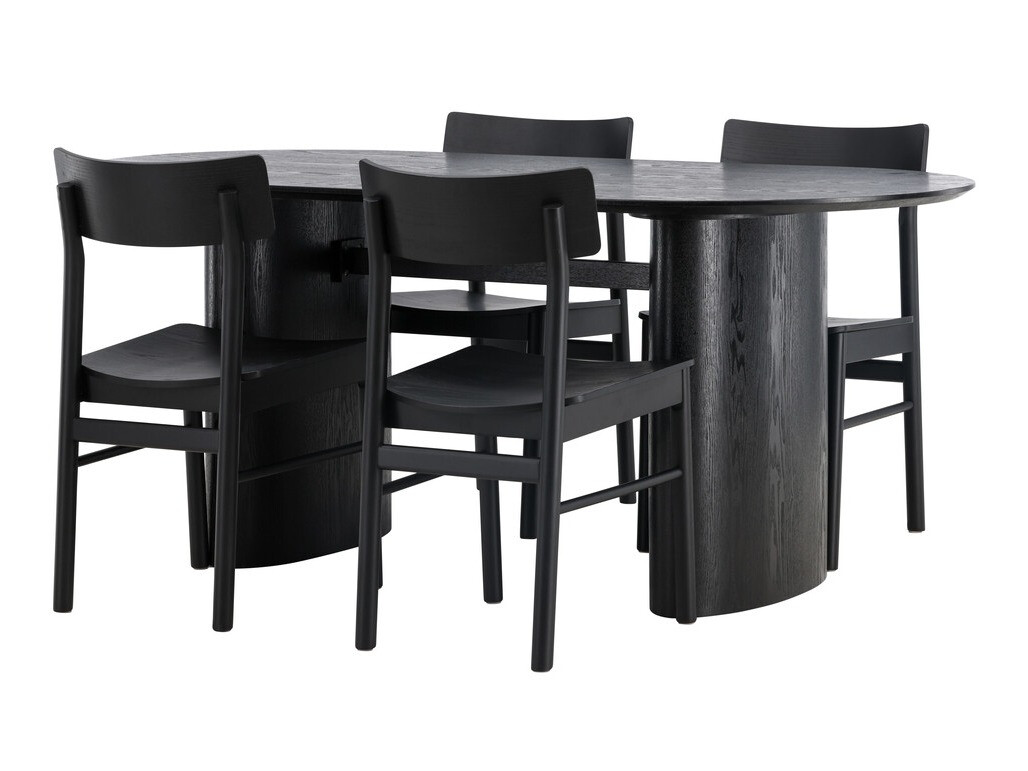 Set de mese Dallas 4119 (Negru)