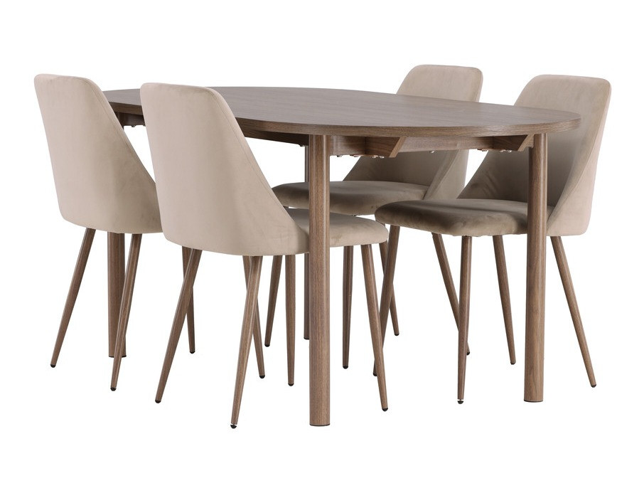 Set de mese Dallas 4130 (Bej + Nuca)