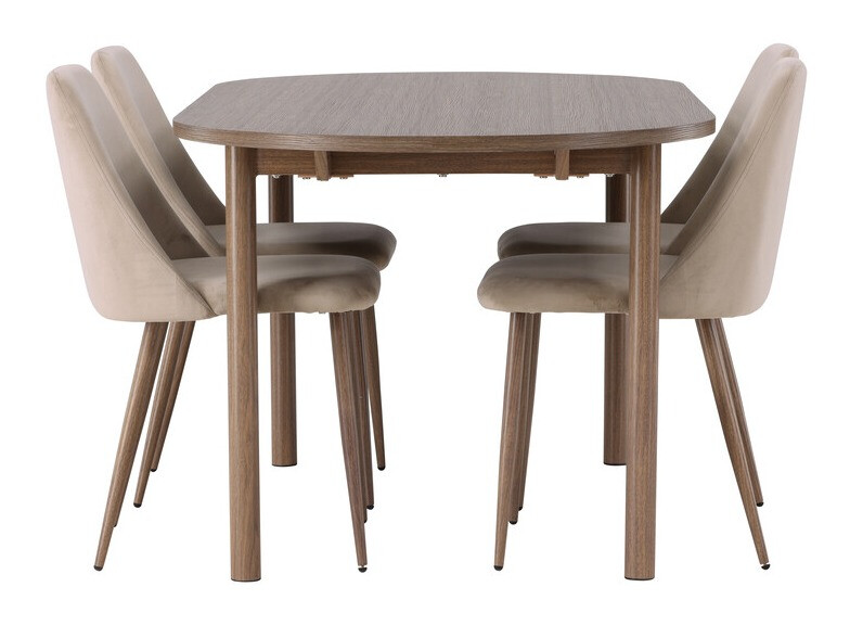 Set de mese Dallas 4130 (Bej + Nuca)