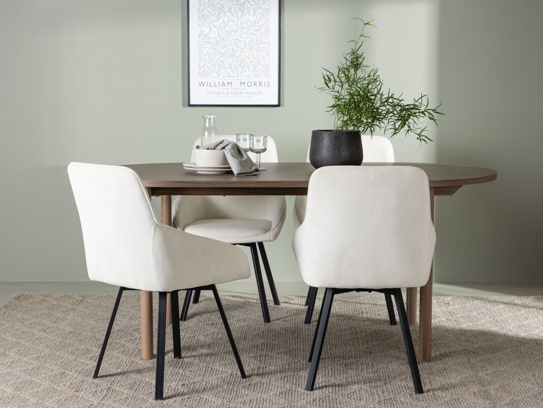 Set de mese Dallas 4131 (Bej + Negru)