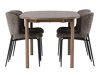 Set de mese Dallas 4132 (Maro + Negru)
