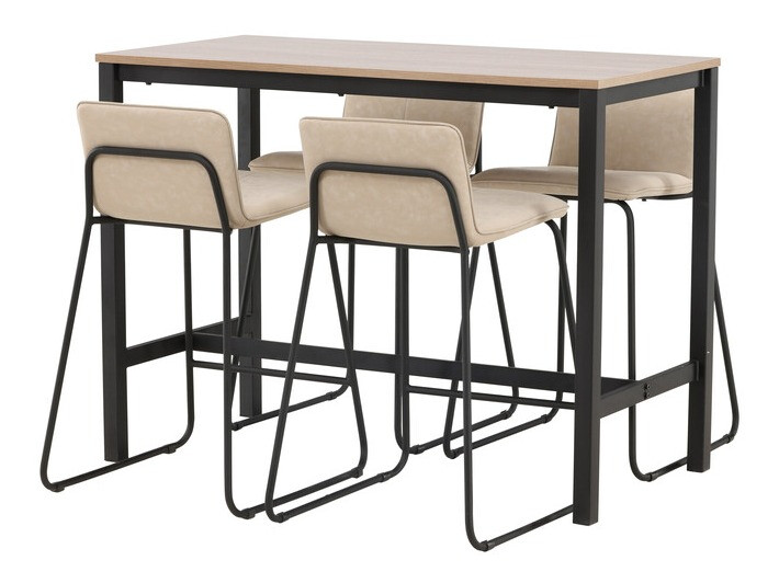 Set de mese Dallas 4155 (Bej + Negru)