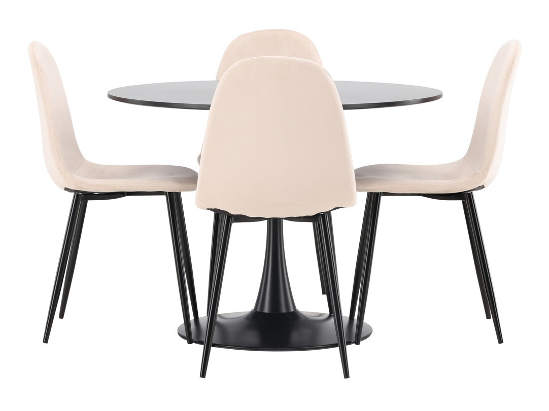 Set de mese Dallas 4163 (Bej + Negru)