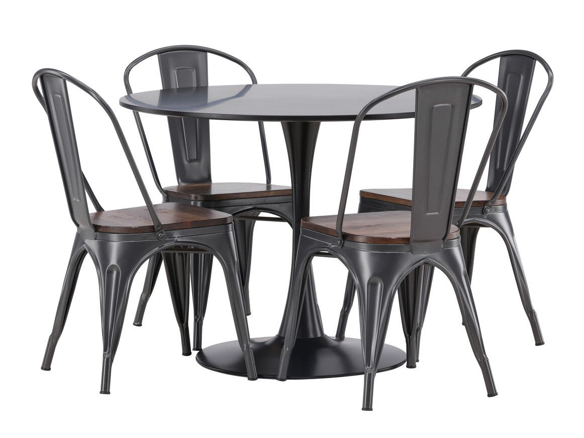 Set de mese Dallas 4170 (Negru + Maro)