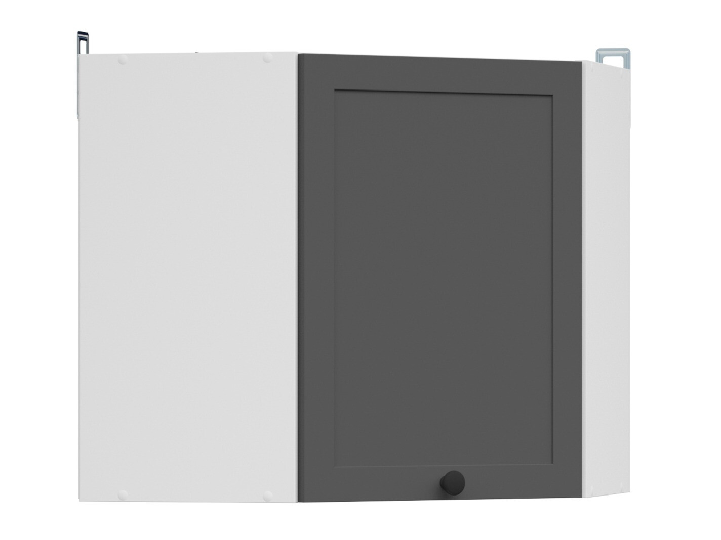 Dulap modular de colț suspendat Classic Grey 106