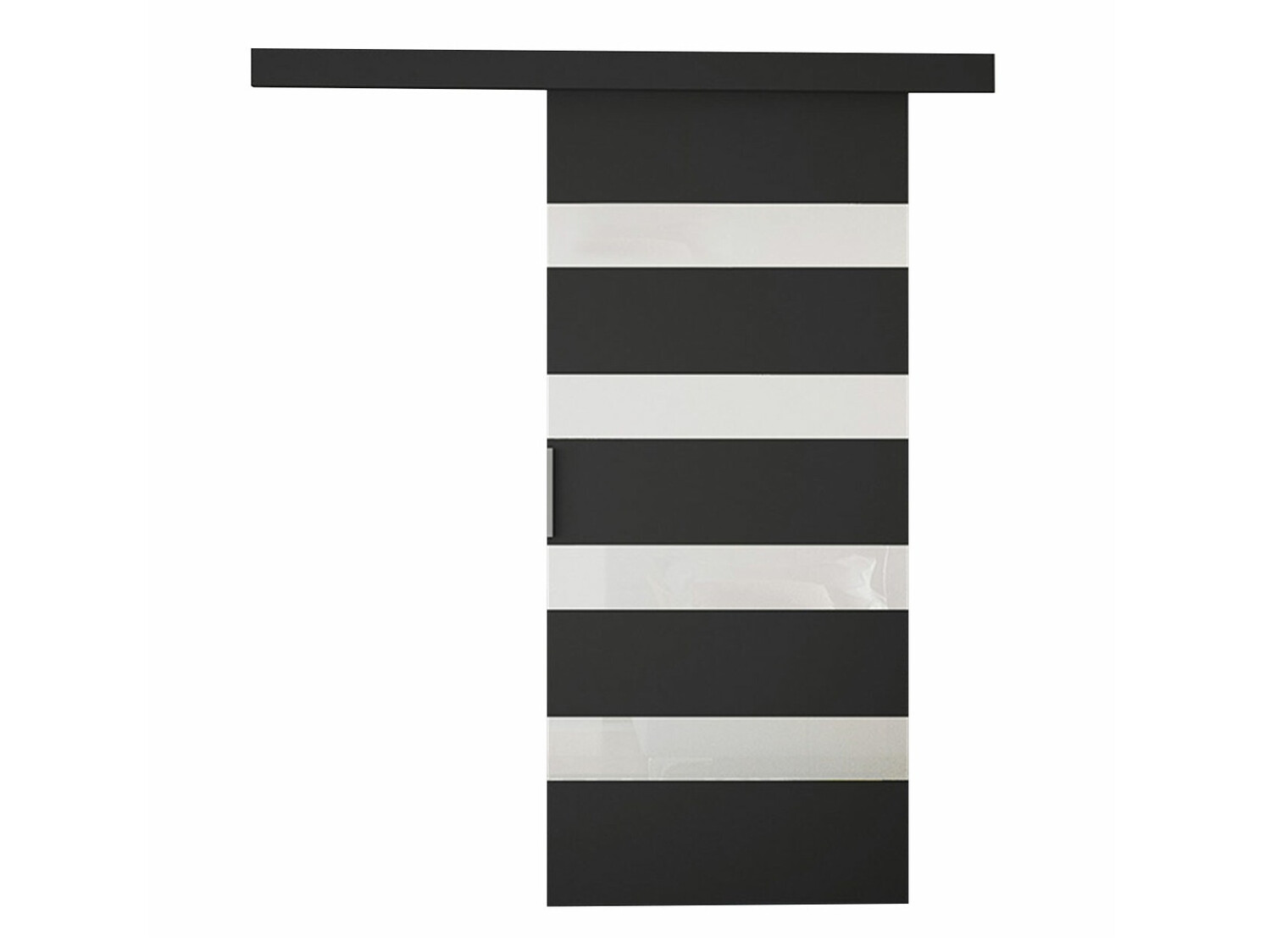 Uși glisante Closico Materia V (Negru + Alb)