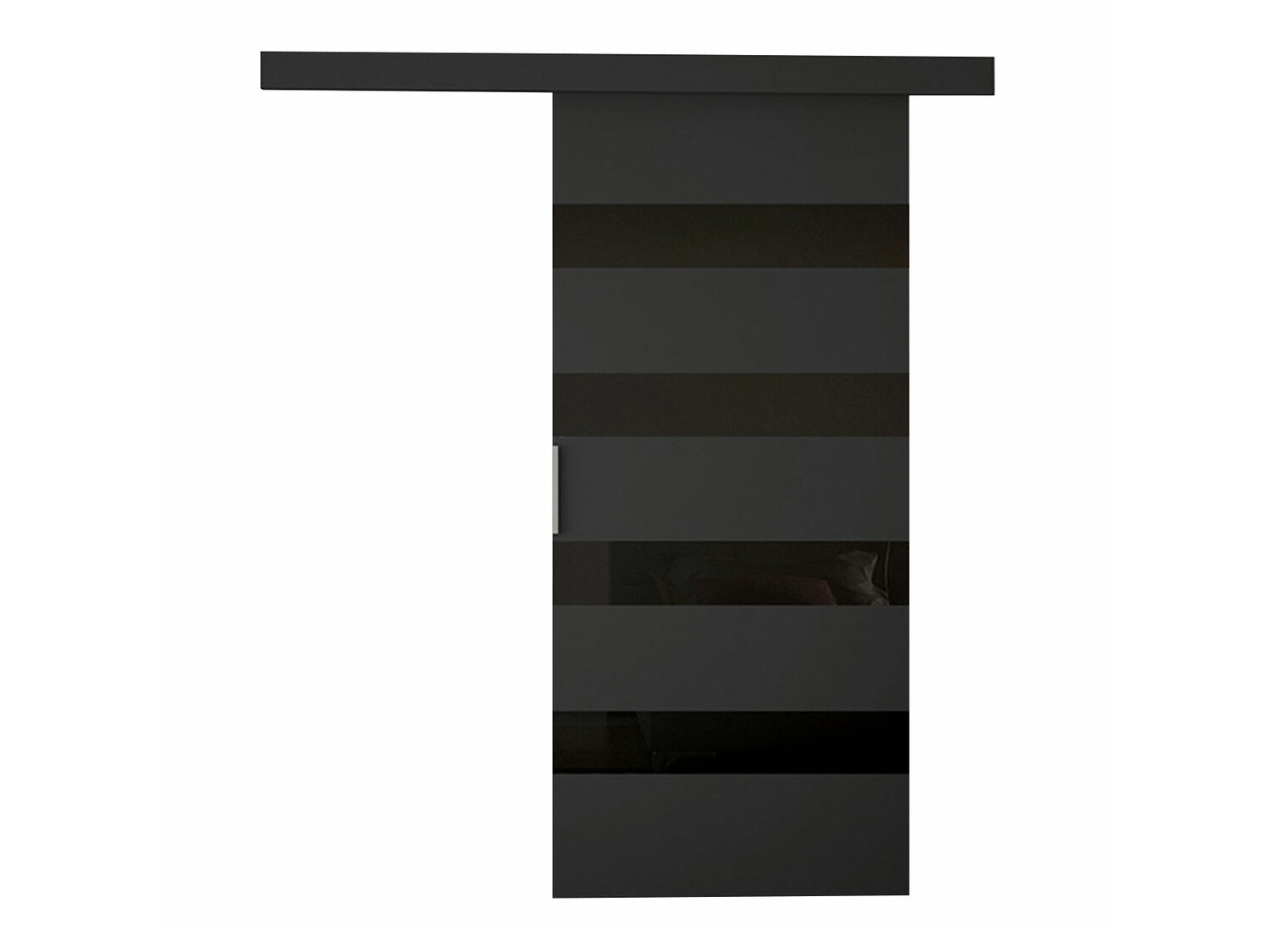 Uși glisante Closico Materia V (Negru)