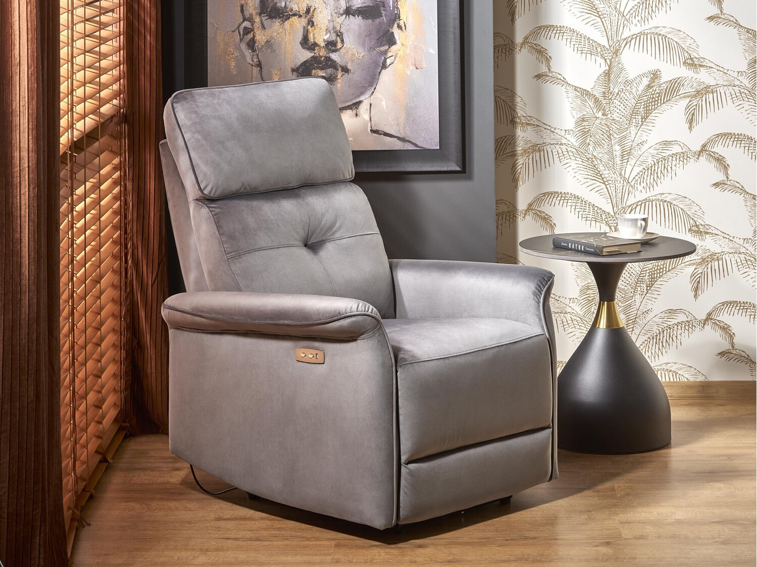 Fotoliu recliner Houston 1543 (Bluvel 14)