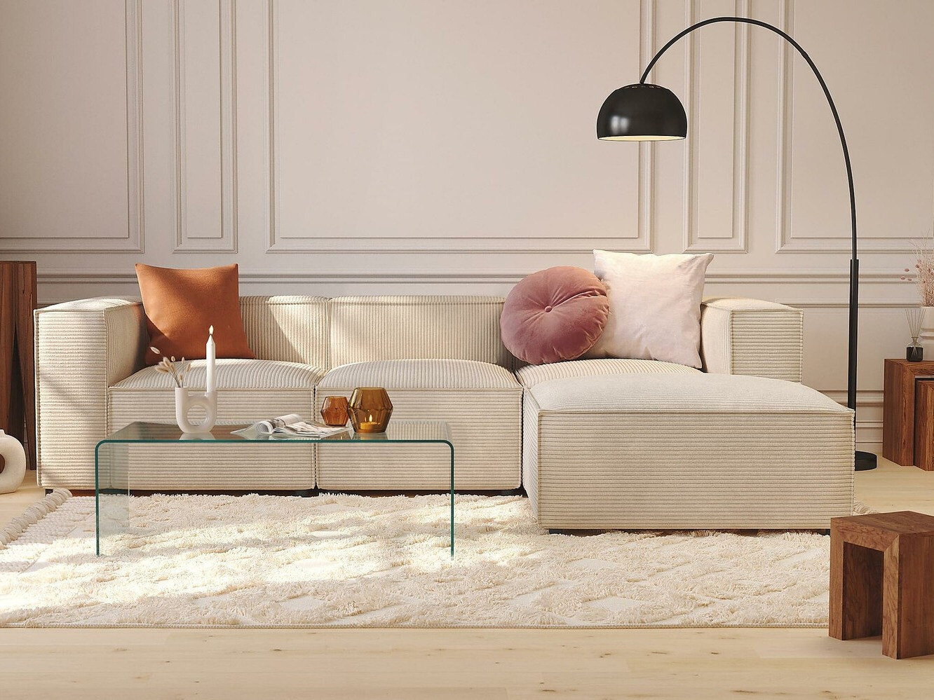 Colțar modular Torbalo 106 (Lincoln 03)