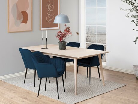 Set de mese Norsica 513 (Albastru inchis + Negru)