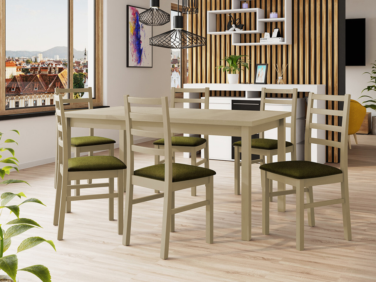 Set de dining Victorville 307 (Zetta 297)