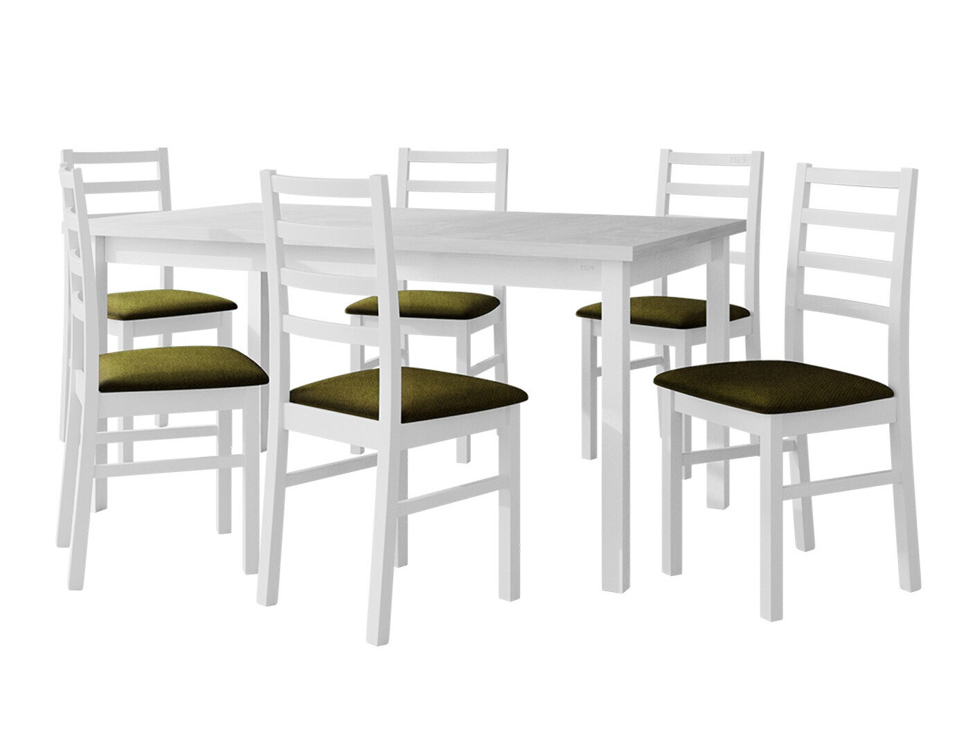Set de mese Victorville 307 (Alb)