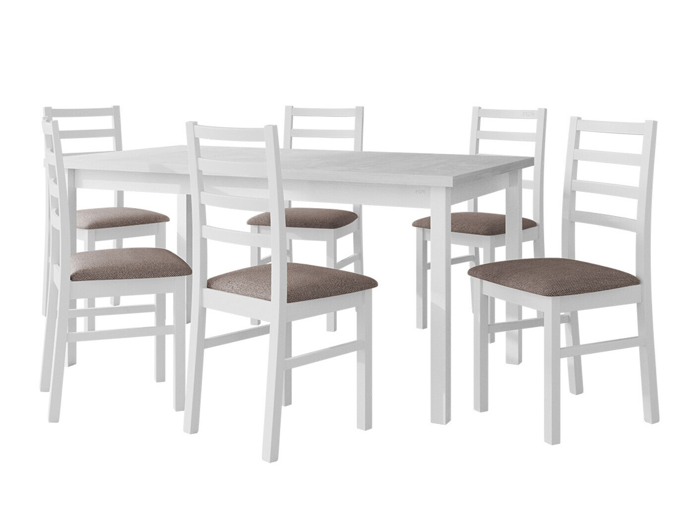 Set de mese Victorville 307 (Alb)