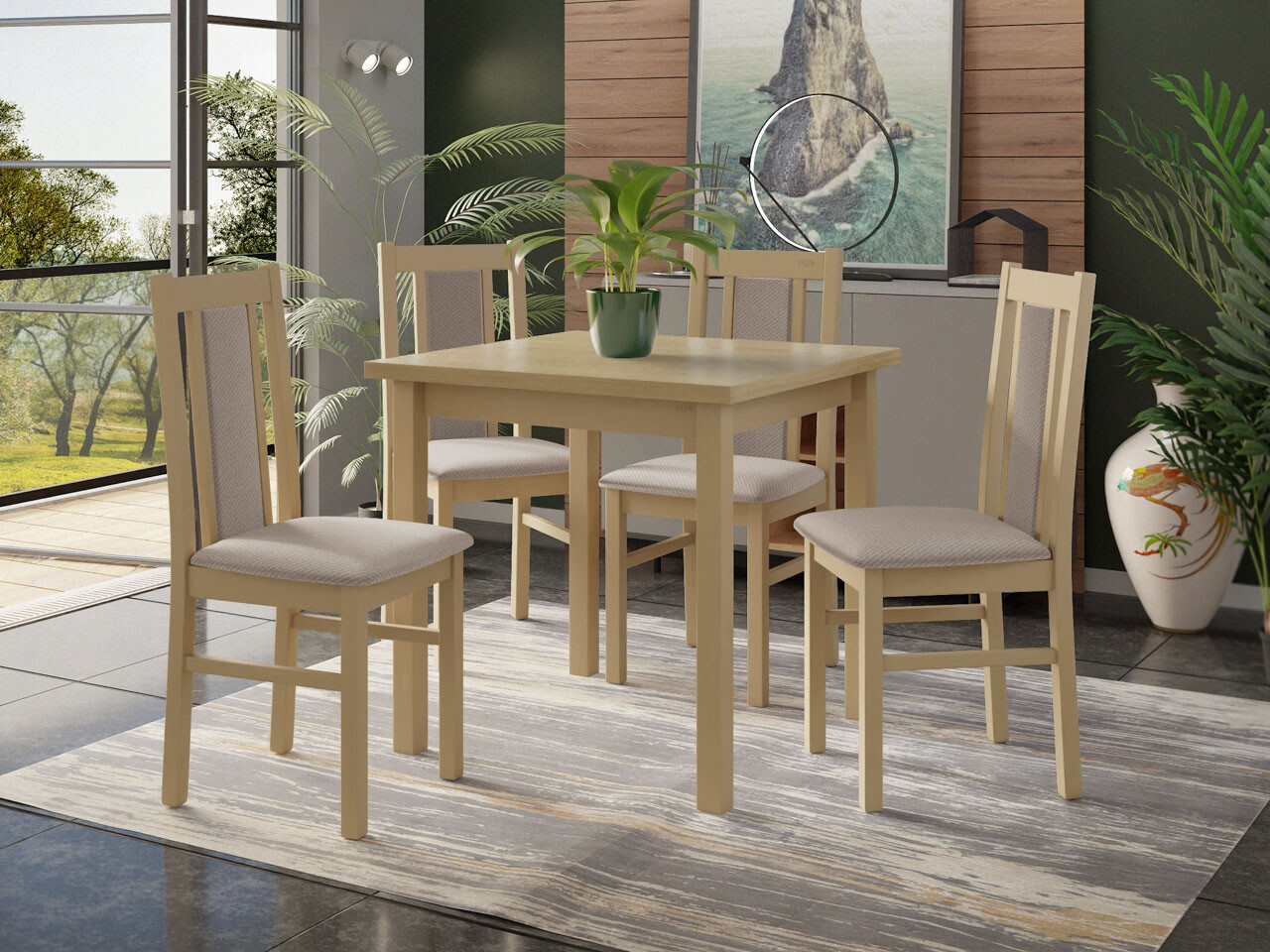 Set de dining Victorville 310 (Paros 2)