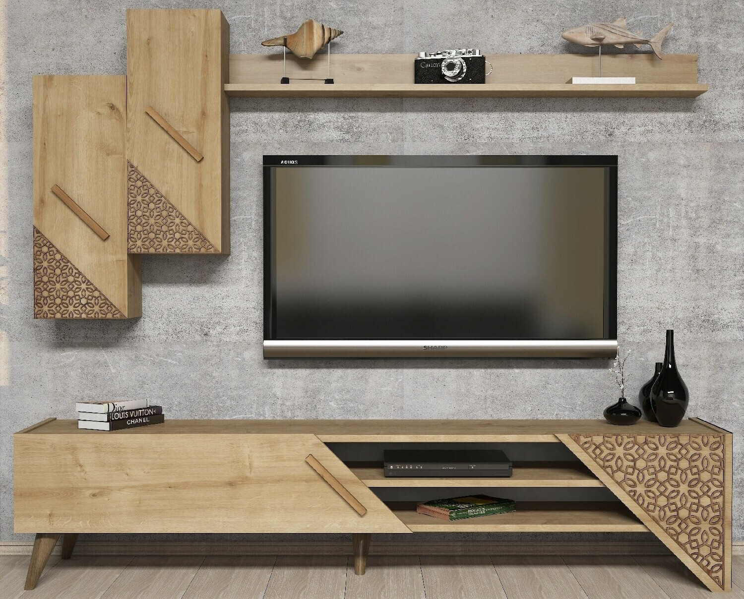 Set de living Kailua 1564 (Stejar)