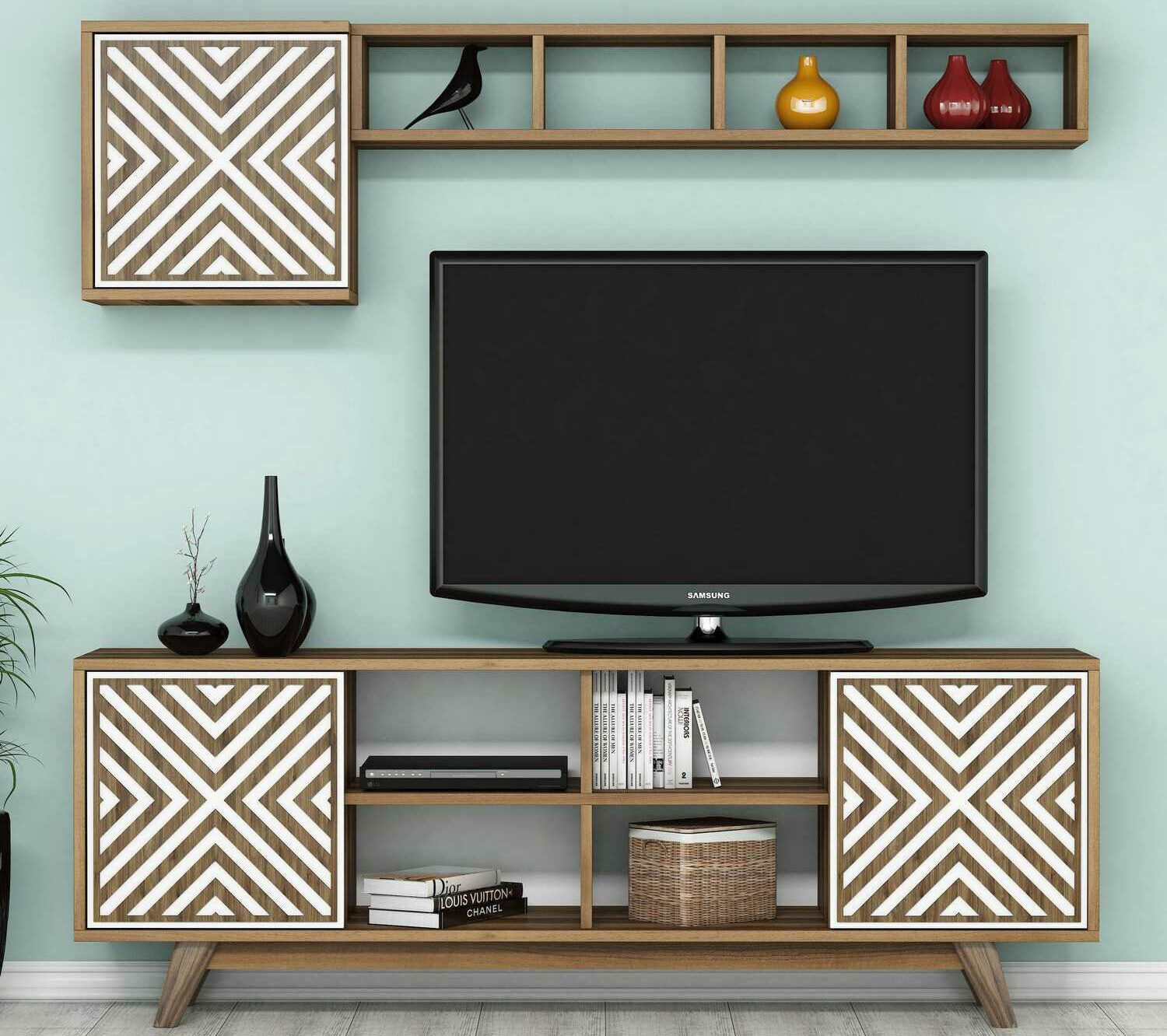 Set de living Kailua 1571 (Nuca + Alb)