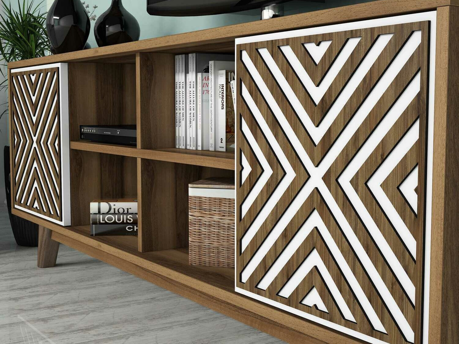 Set de living Kailua 1571 (Nuca + Alb)