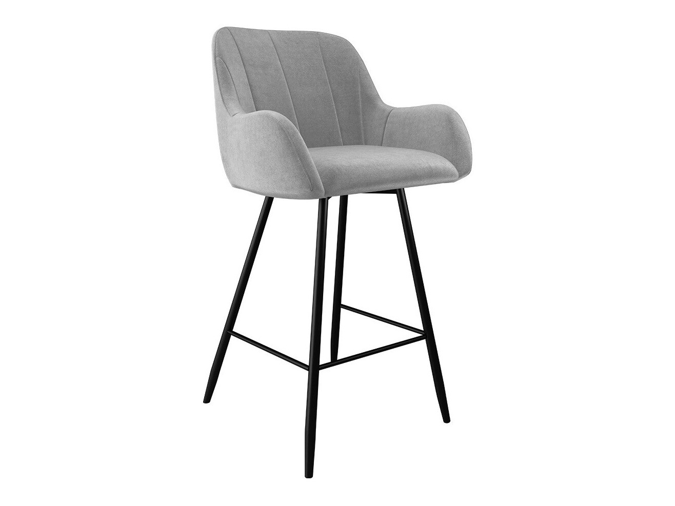 Scaun bar Jackson 102 (Negru + Magic Velvet 2240)