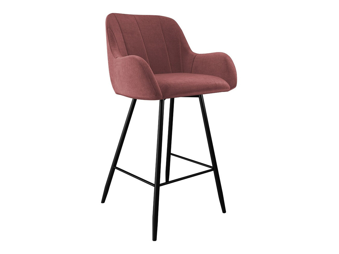 Scaun bar Jackson 102 (Negru + Magic Velvet 2258)