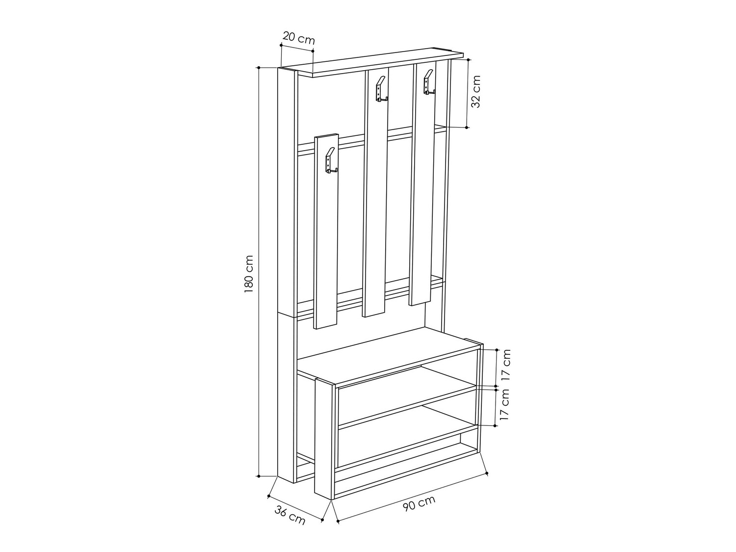 Set de hol Kailua 537 (Alb)