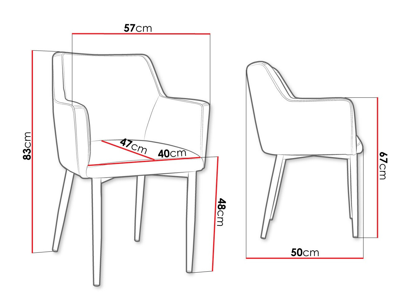 Scaun Jackson 108 (Negru + Magic Velvet 2219)