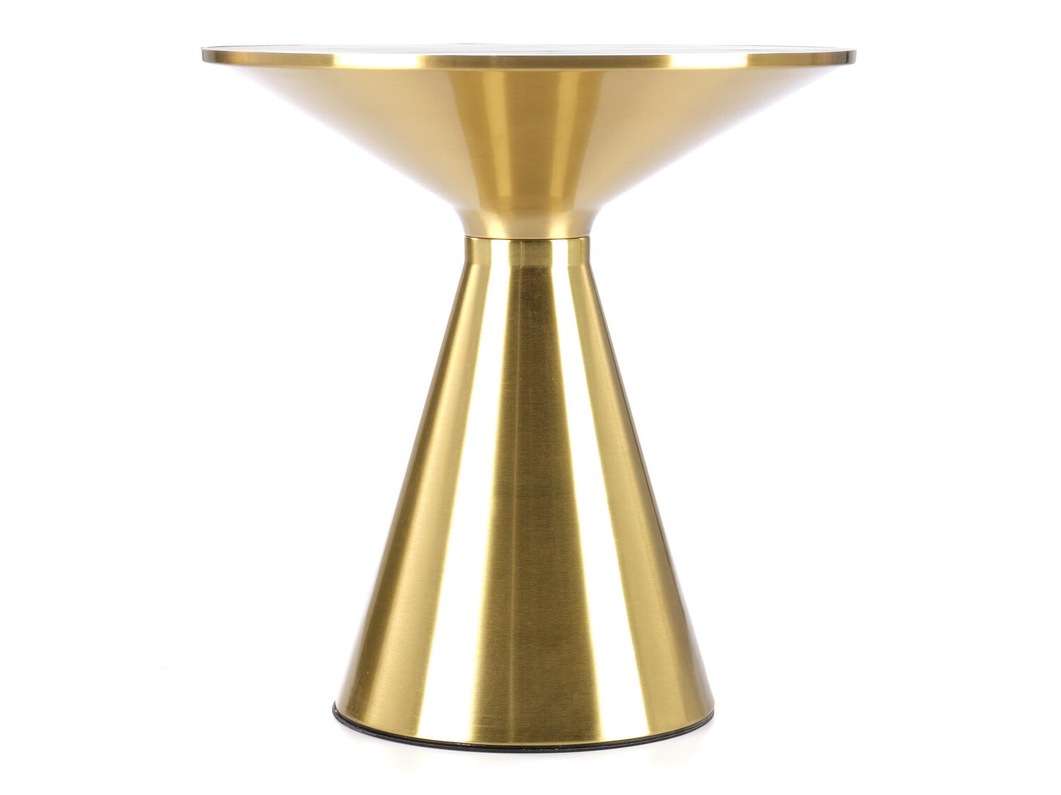 Măsuță de cafea Houston 1553 (Auriu + Marmură albă)