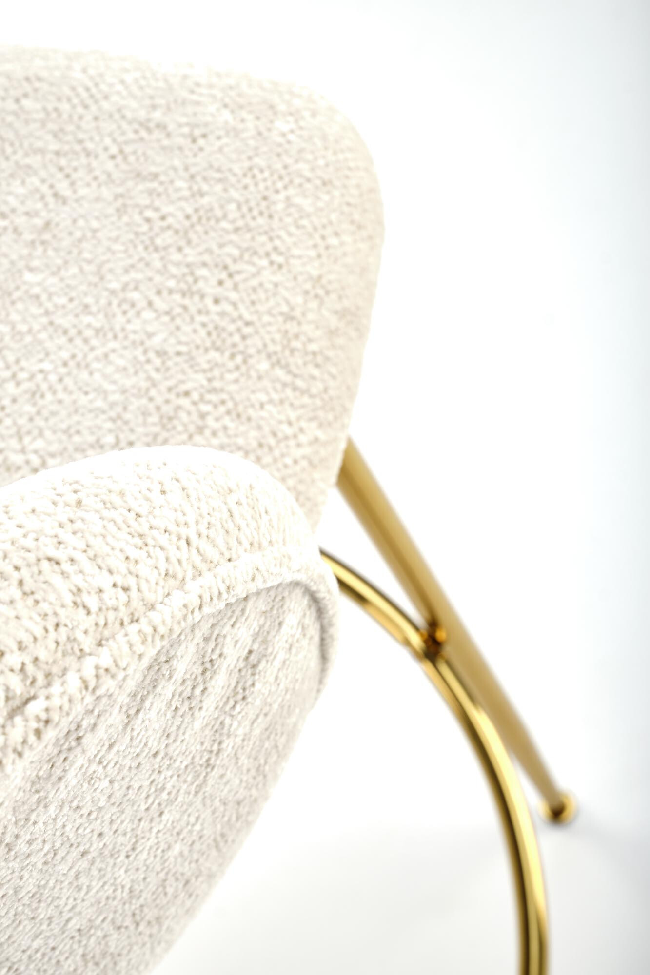 Scaun bar Houston 1554 (Crem + Auriu)