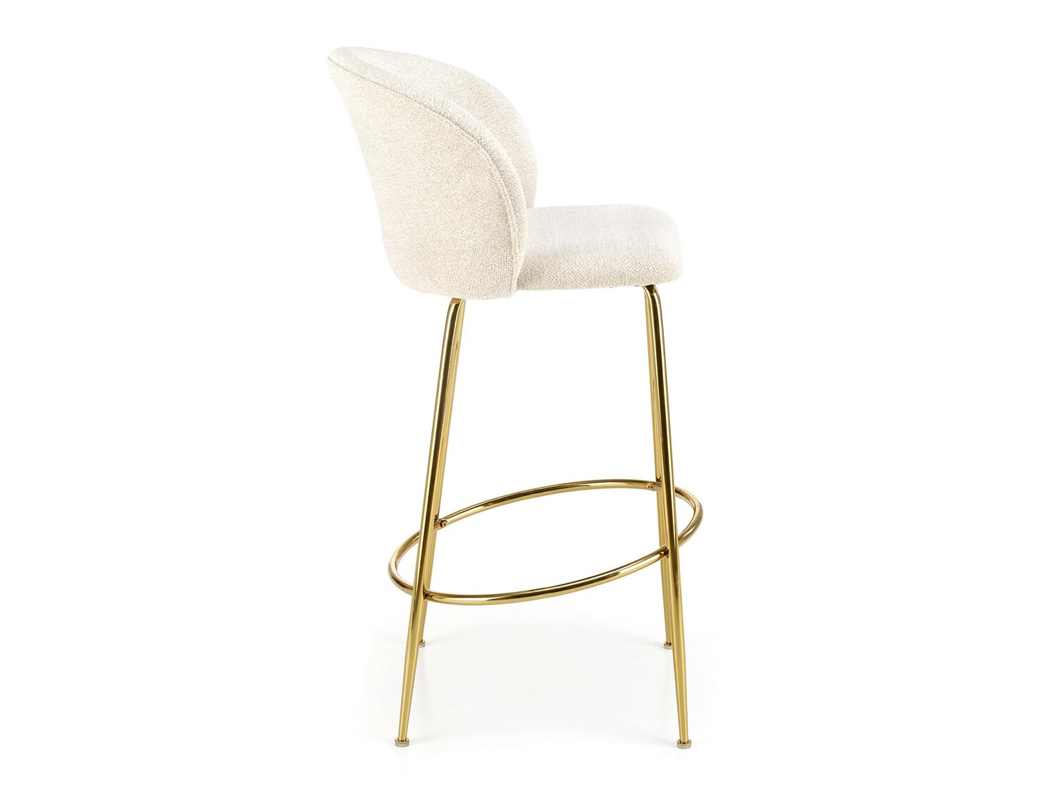 Scaun bar Houston 1554 (Crem + Auriu)