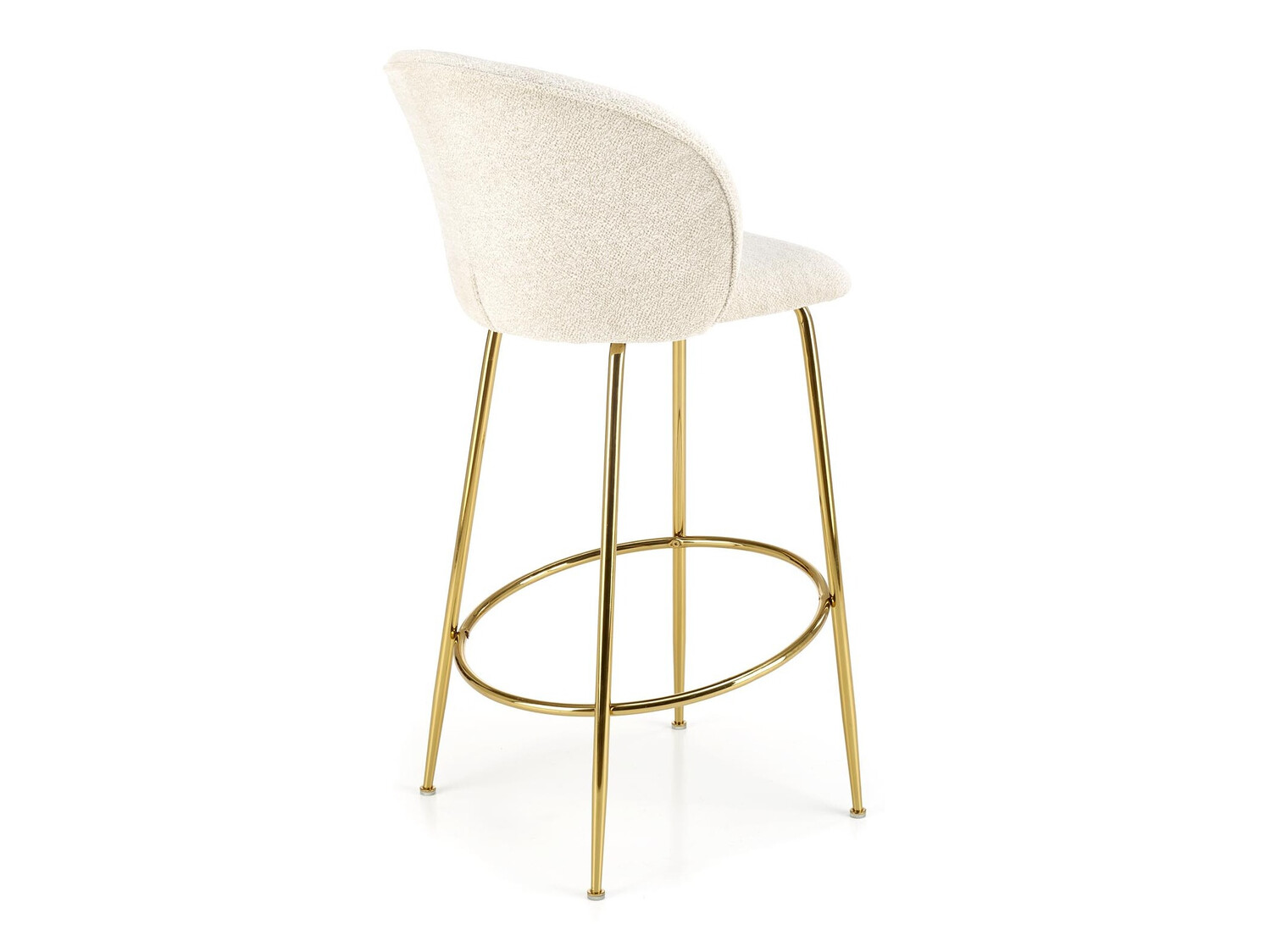 Scaun bar Houston 1554 (Crem + Auriu)