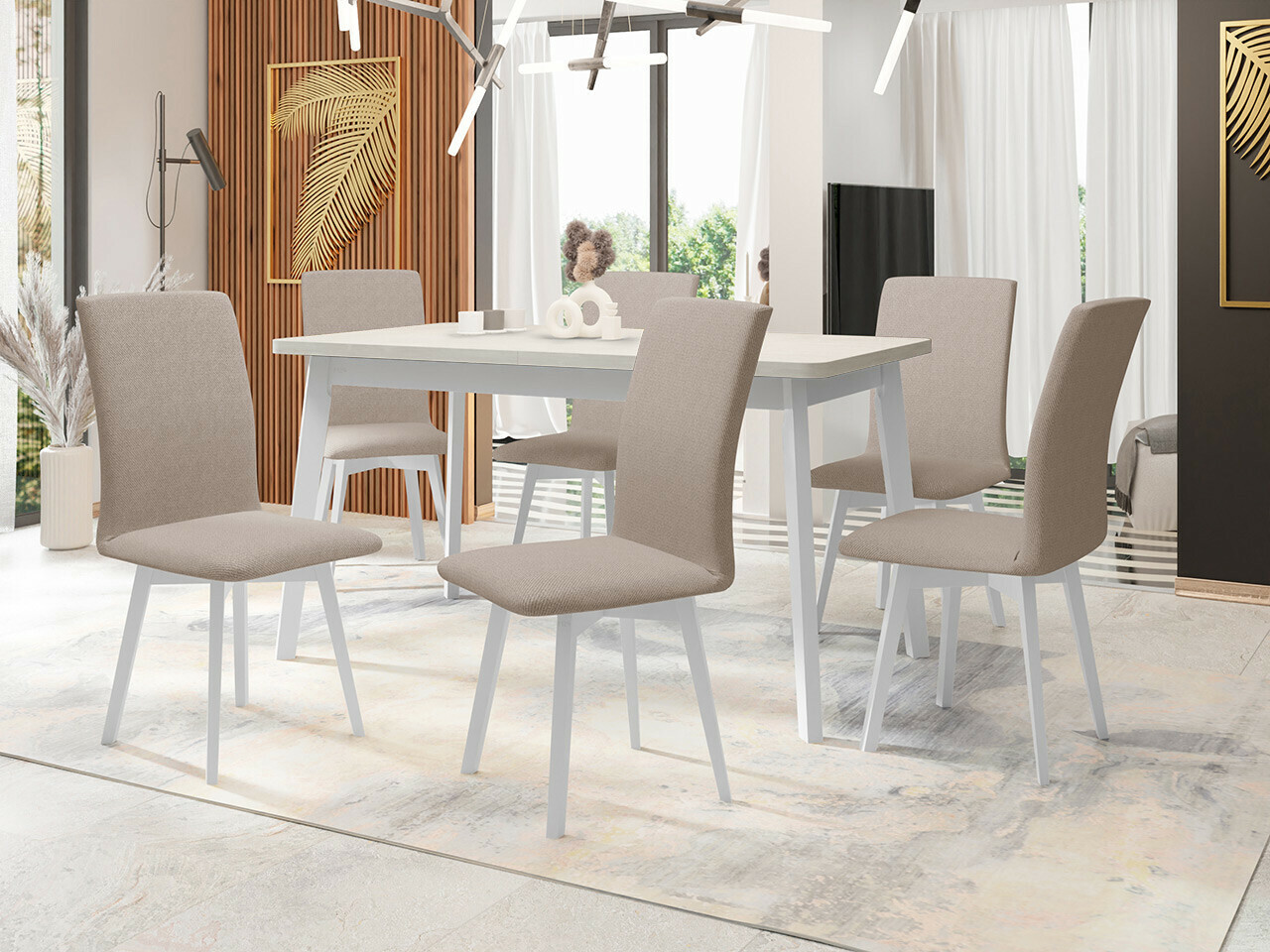 Set de dining Victorville 335 (Paros 2)