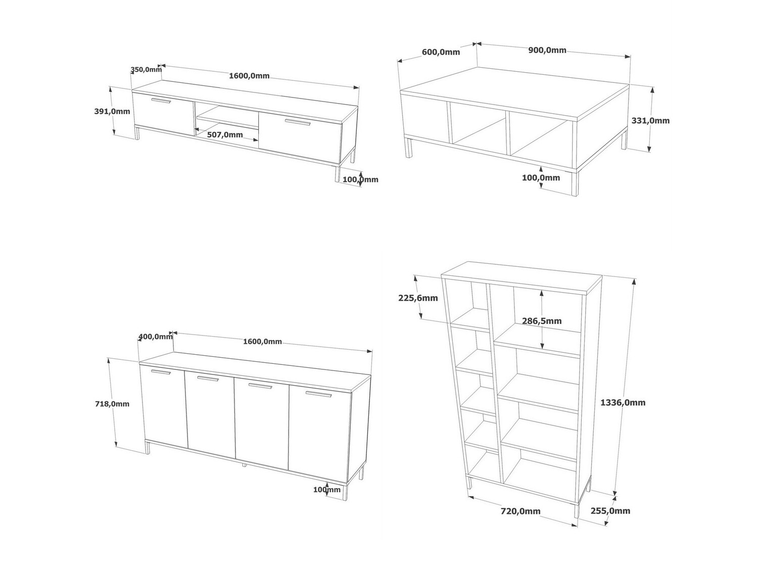 Set de living Kailua 729