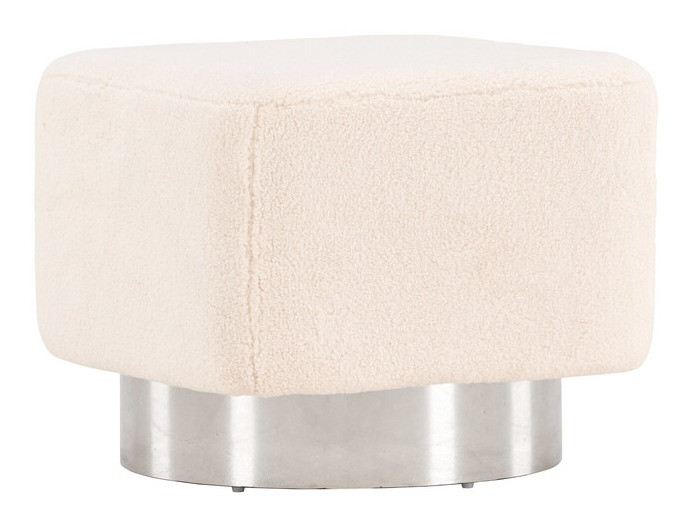 Taburet Dallas 4219 (Maro deschis + Argint)