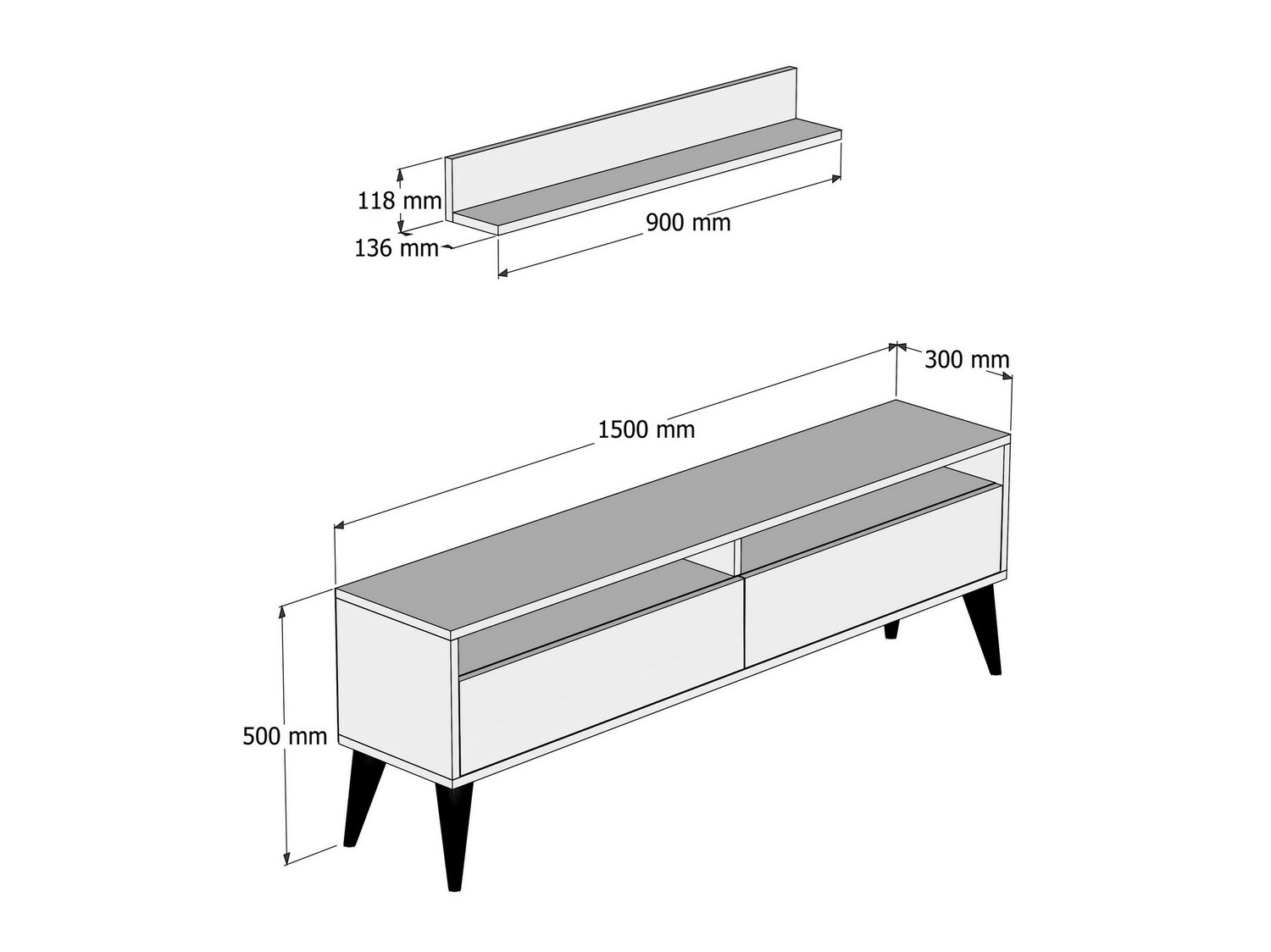 Set de living Kailua 860