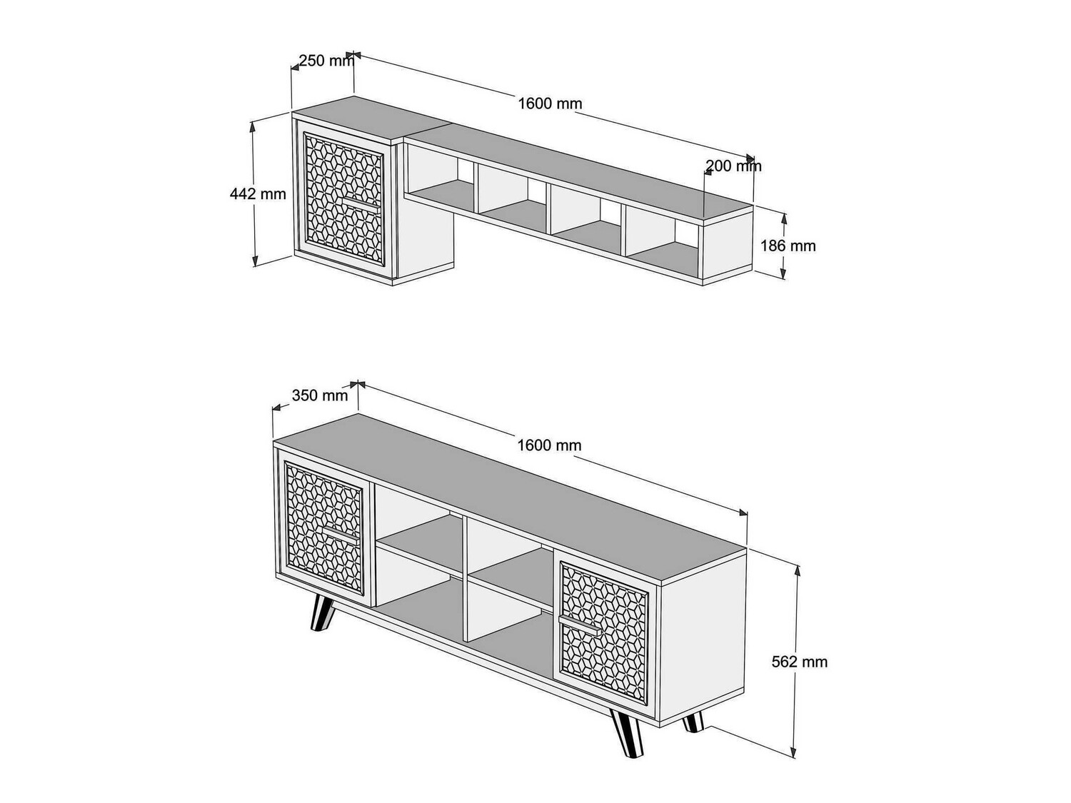 Set de living Kailua 1590 (Nuc)