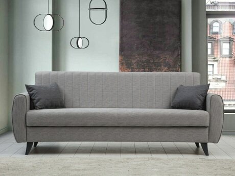 Canapea extensibilă Altadena 597 (Gri deschis)