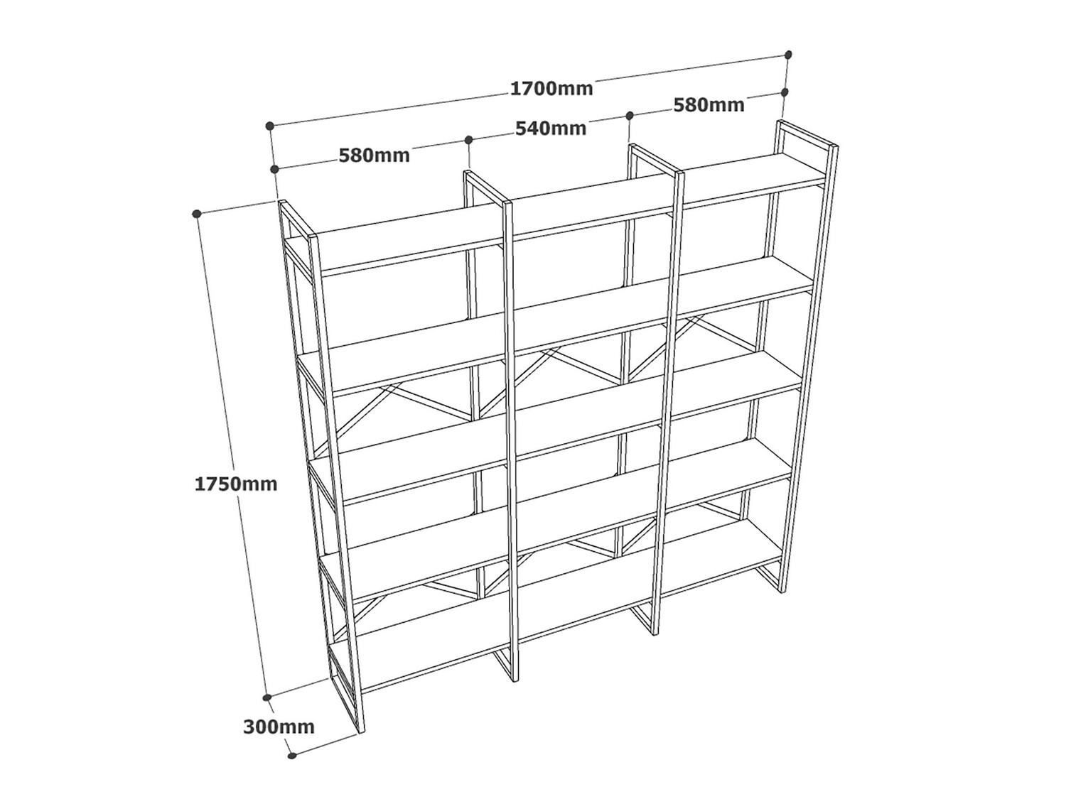 Raft Kailua 1093 (Marmură albă + Auriu)