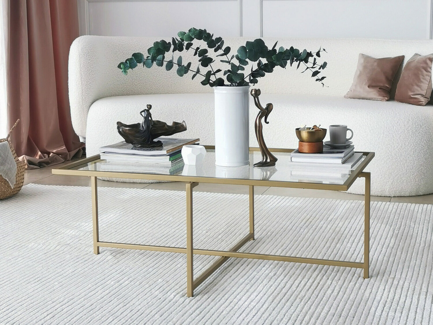 Măsuță de cafea Kailua 1281 (Auriu)