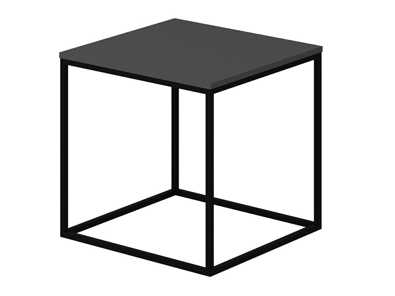 Măsuță laterală Kailua 1307 (Negru + Antracit)