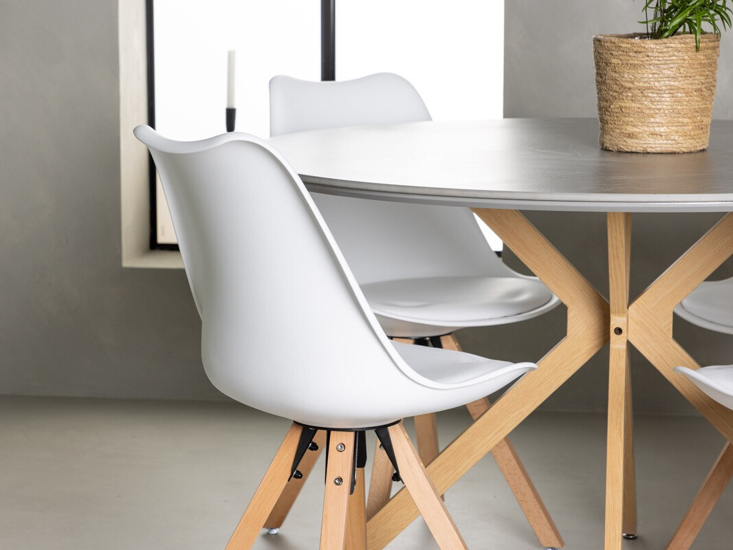 Set de mese Dallas 4237 (Alb)