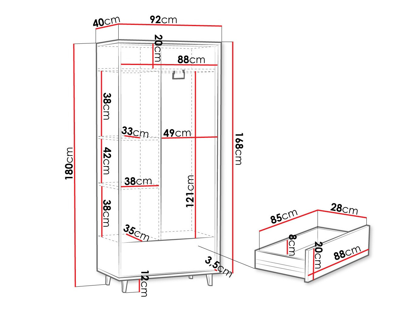 Dulap Comfivo Romtori