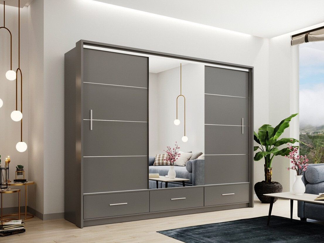 Dulap Honolulu 203 (Grafit)