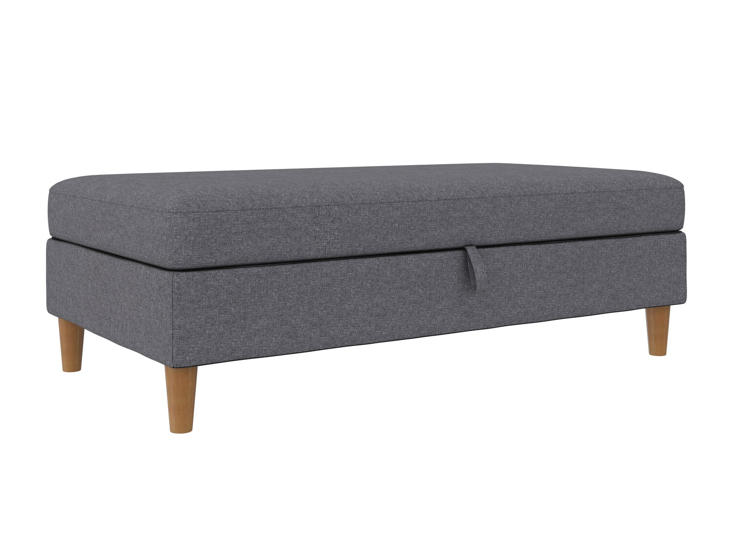 Bancă tapițată Denton 1180 (Gri inchis)