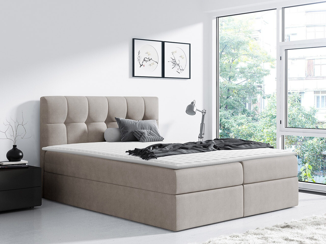 Pat boxspring Aedes (Rico 1)