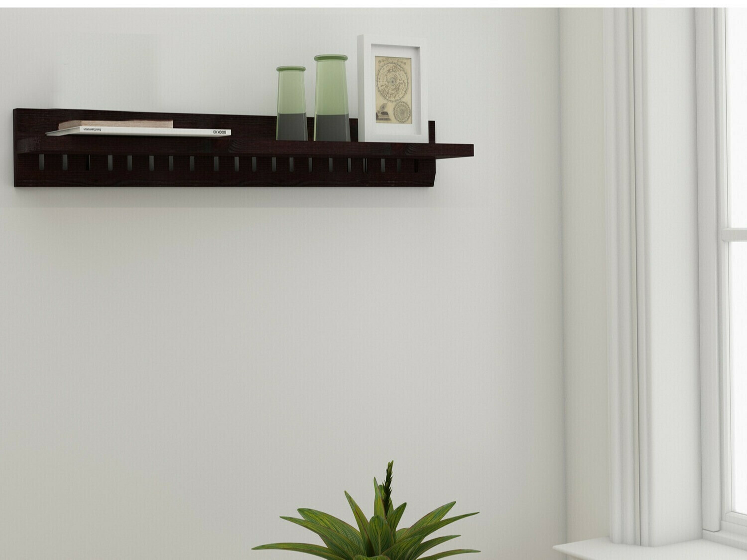 Raft de perete Elbelba 108 (Maro închis)