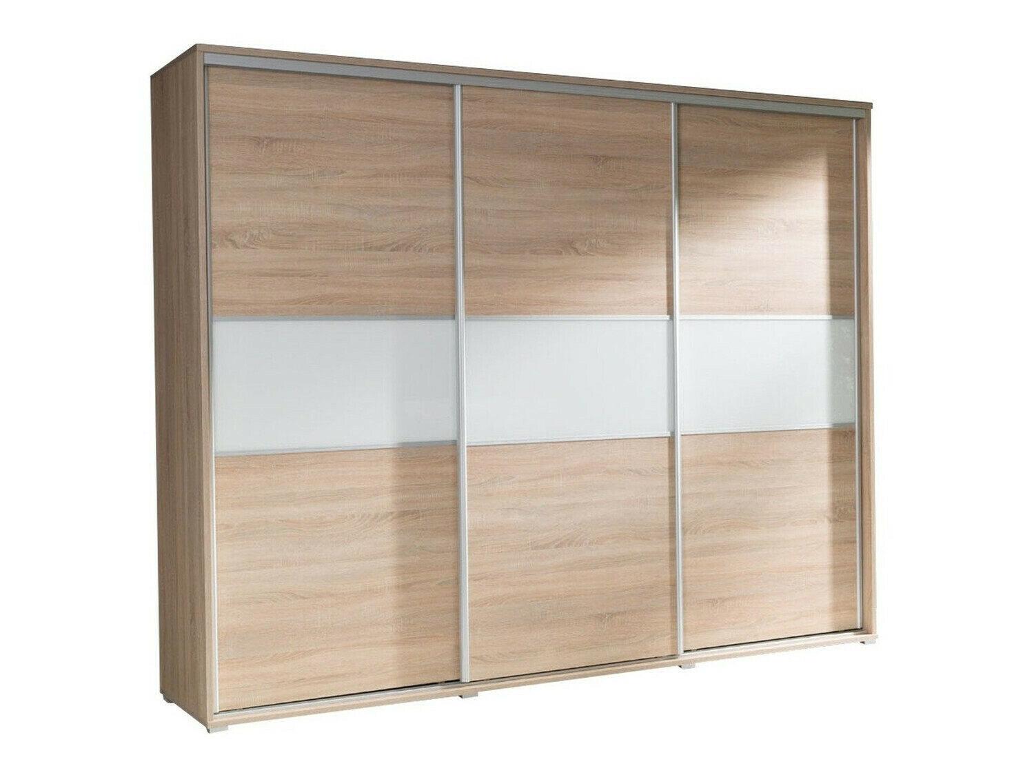 Dulap Murrieta 132 (Stejar Sonoma + Alb)